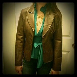 Genuine Leather Guess Jacket